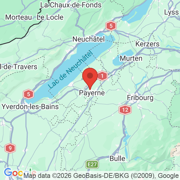 Carte de l'activité