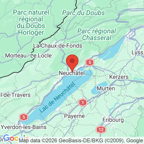 Carte de l'activité