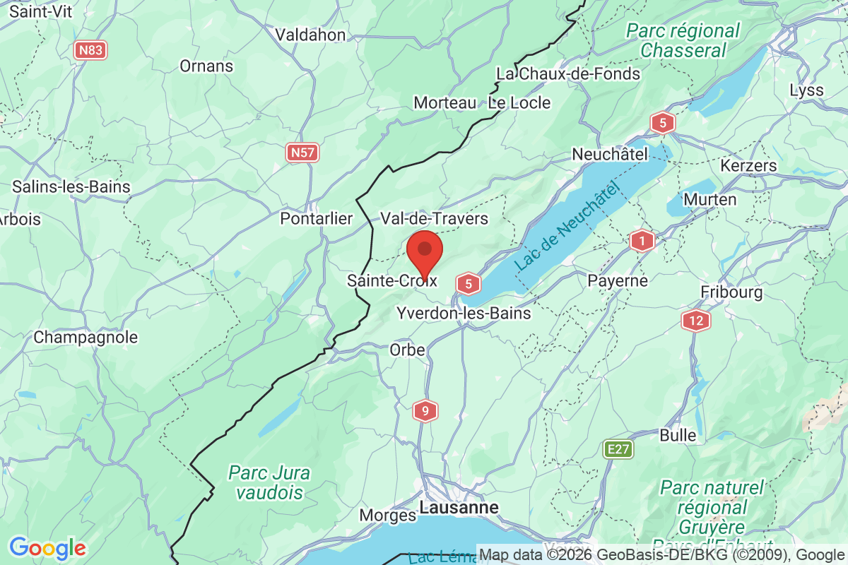 Carte de l'activité
