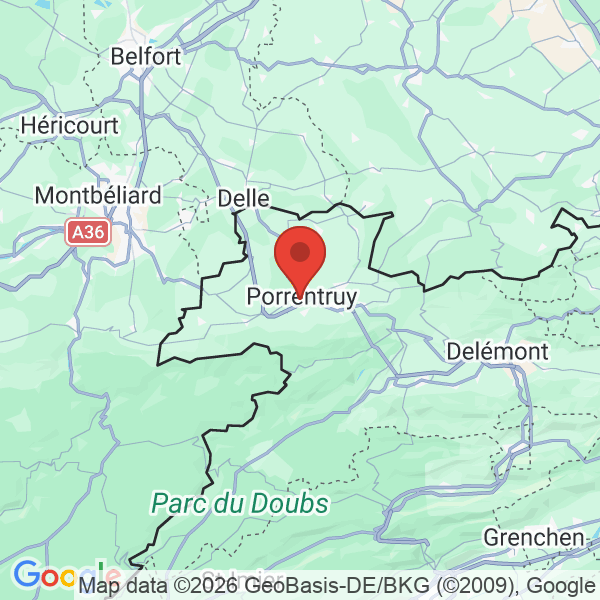 Carte de l'activité