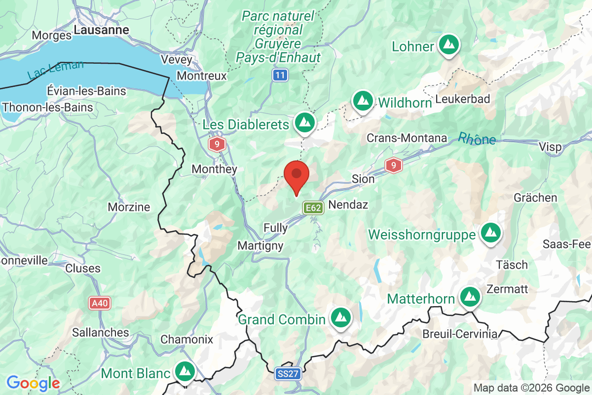 Carte de l'activité