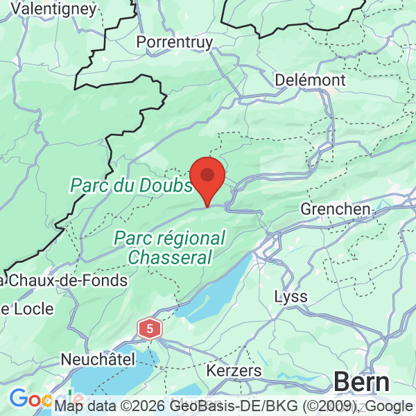 Carte de l'activité