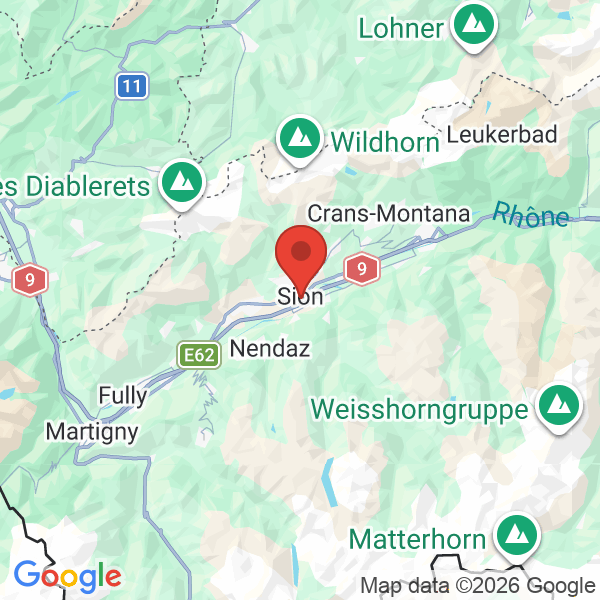 Carte de l'activité