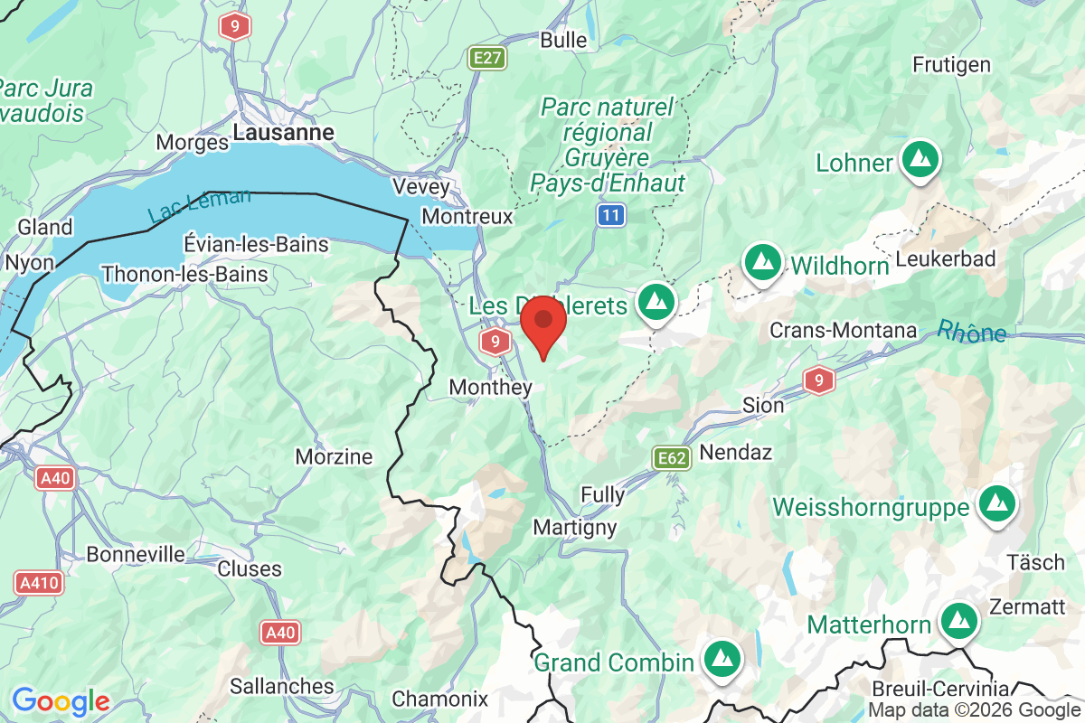 Carte de l'activité