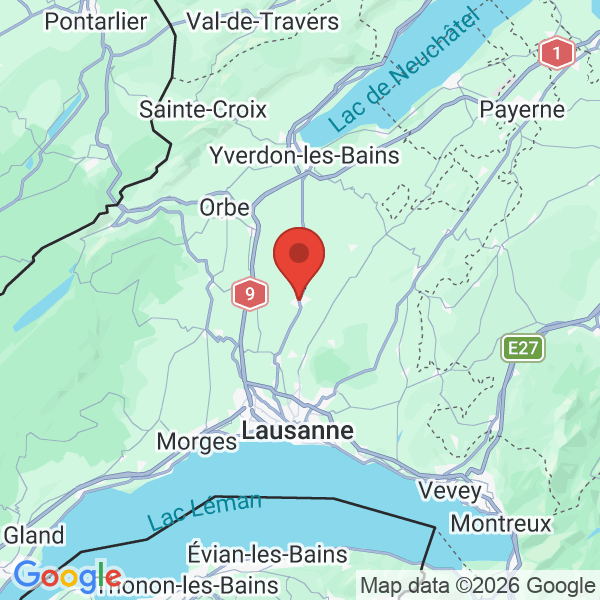 Carte de l'activité