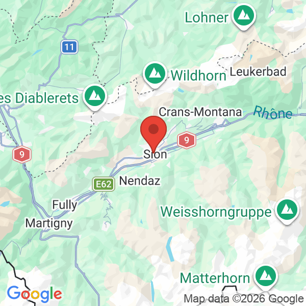 Carte de l'activité