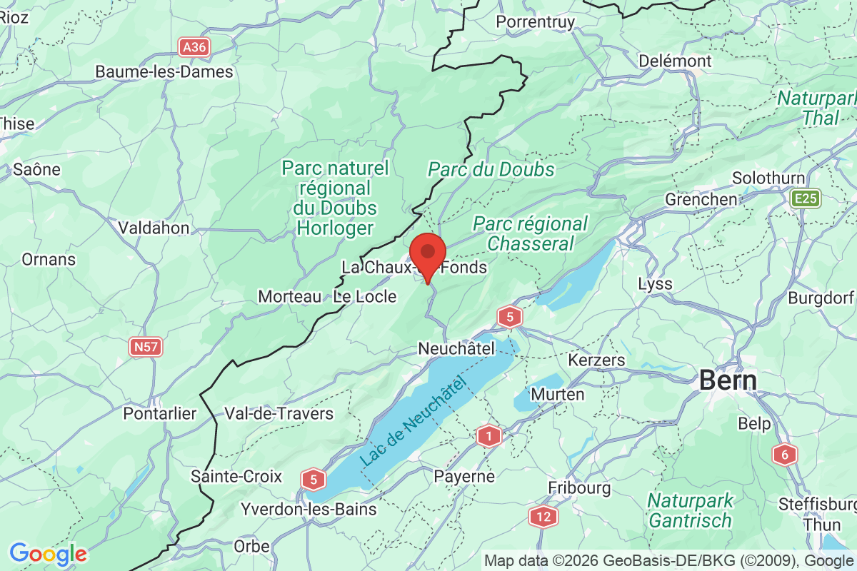 Carte de l'activité