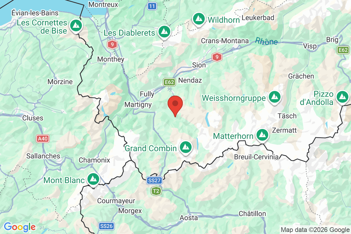 Carte de l'activité