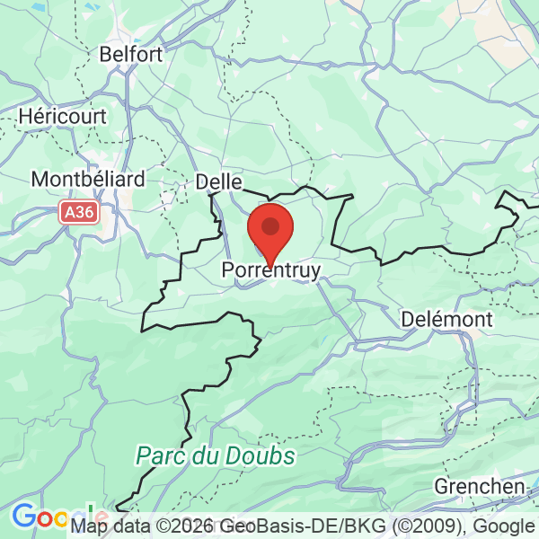 Carte de l'activité
