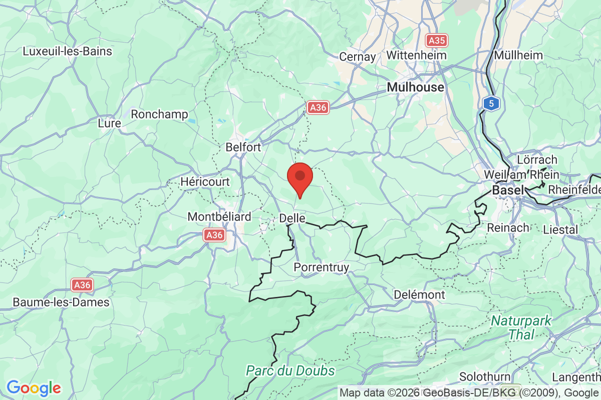 Carte de l'activité
