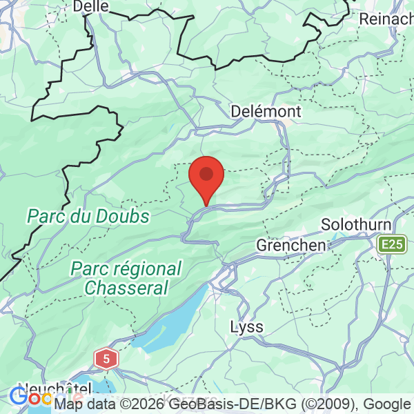 Carte de l'activité