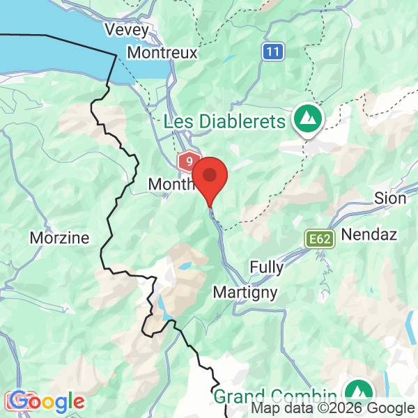 Carte de l'activité