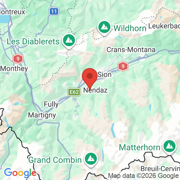Carte de l'activité