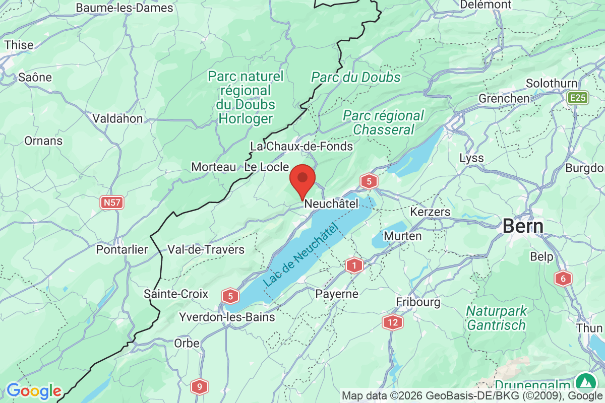 Carte de l'activité