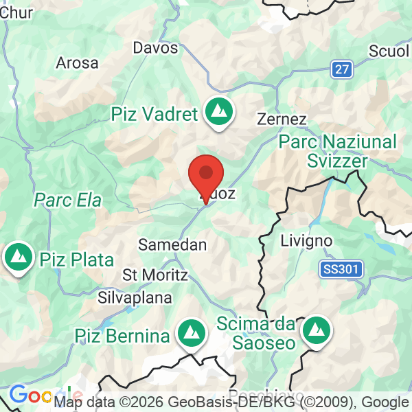 Carte de l'activité