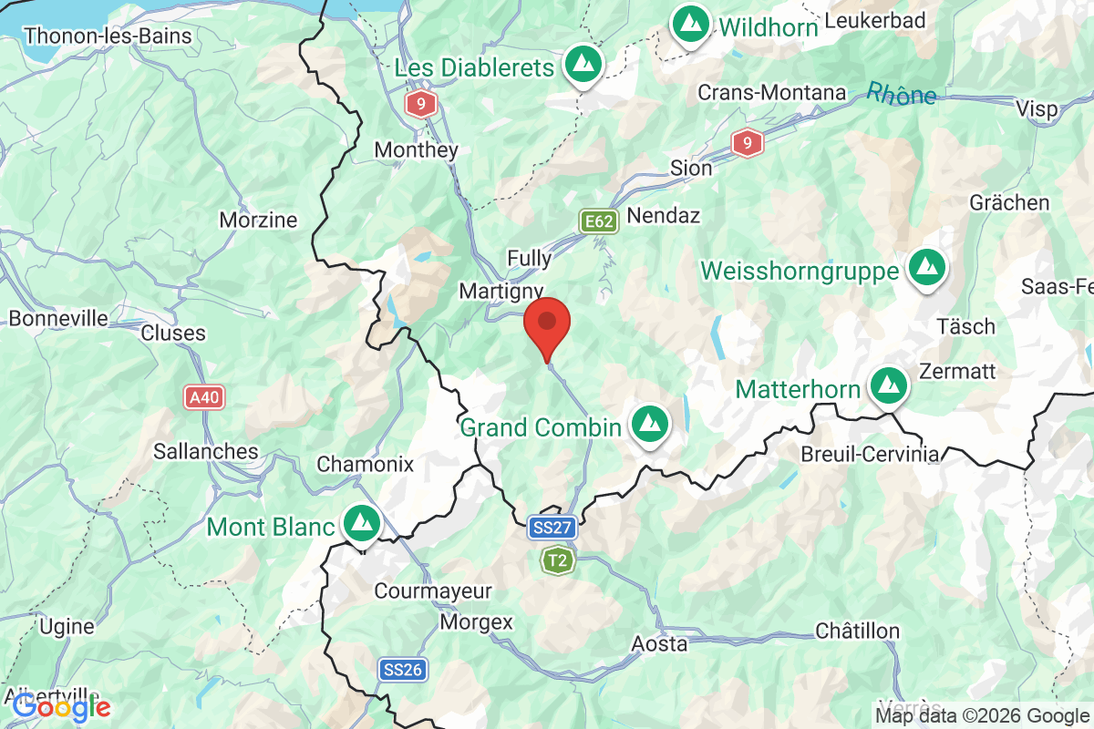 Carte de l'activité