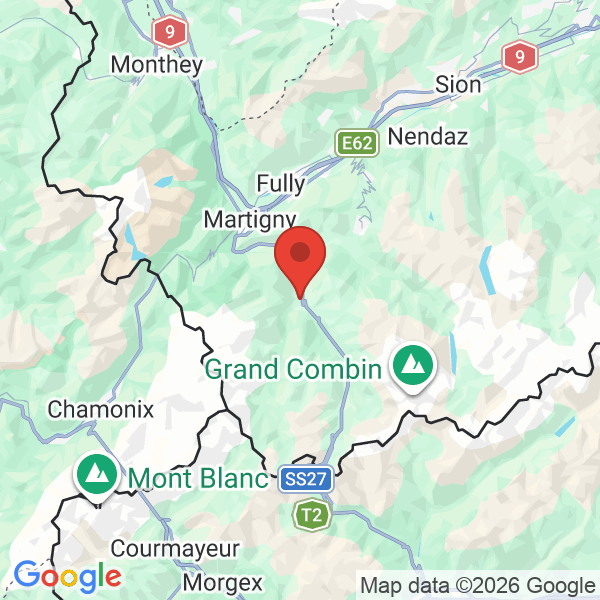 Carte de l'activité