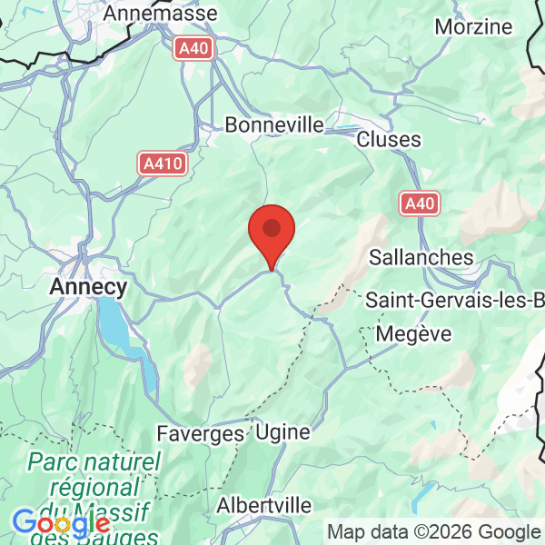 Carte de l'activité