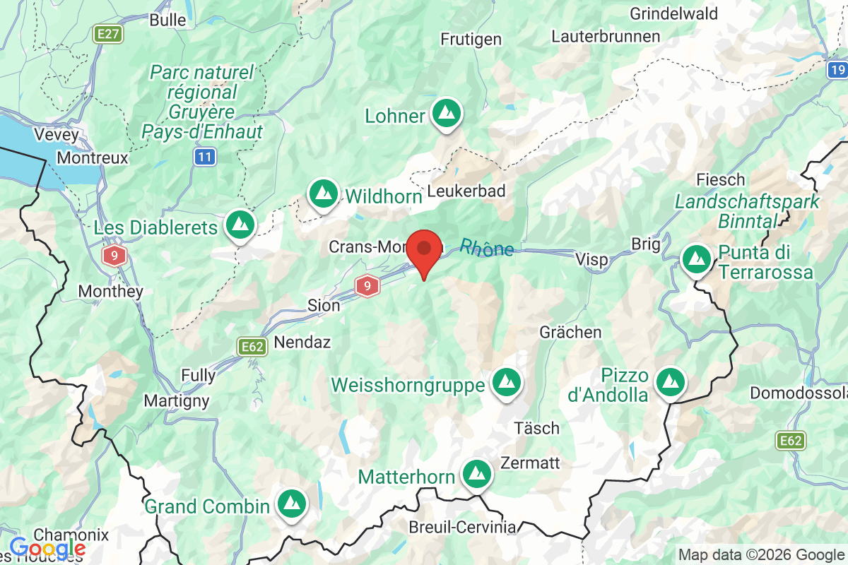 Carte de l'activité