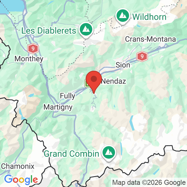 Carte de l'activité