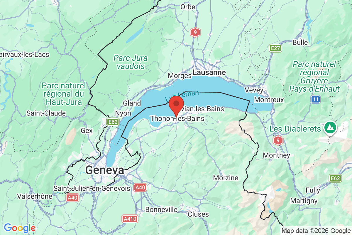 Carte de l'activité