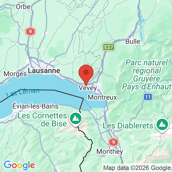 Carte de l'activité