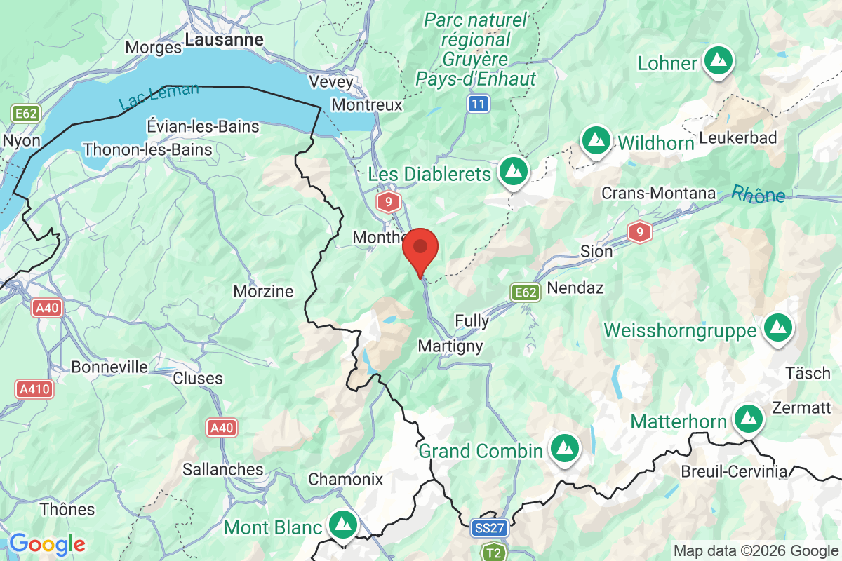 Carte de l'activité
