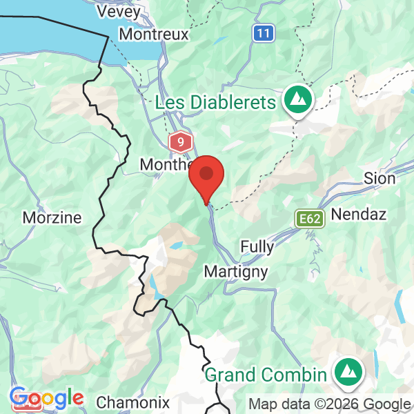 Carte de l'activité