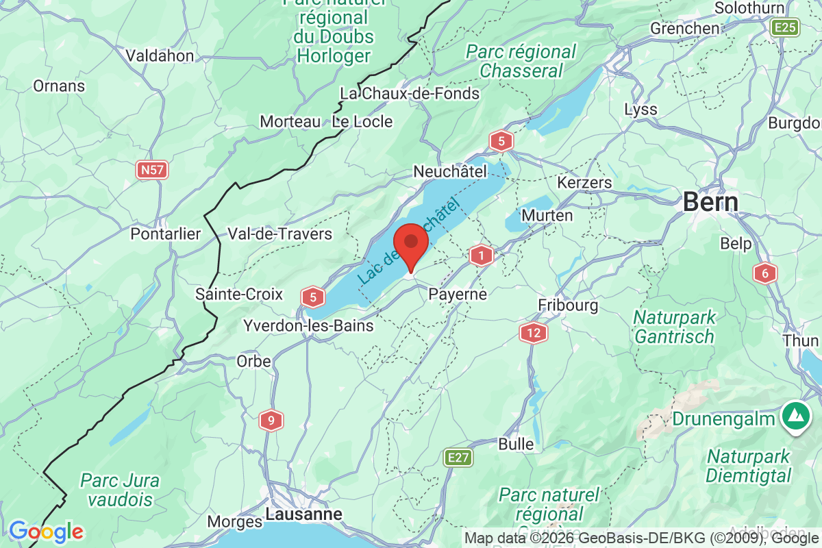 Carte de l'activité