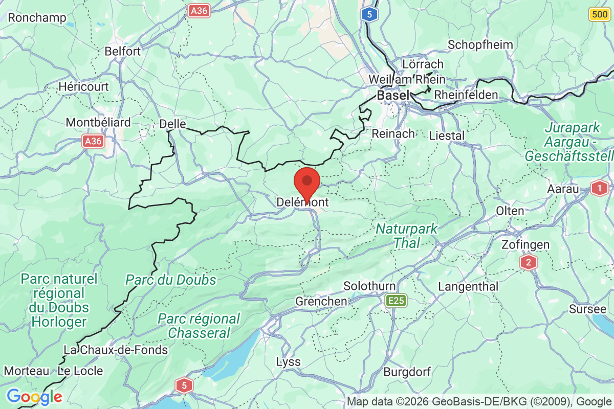 Carte de l'activité