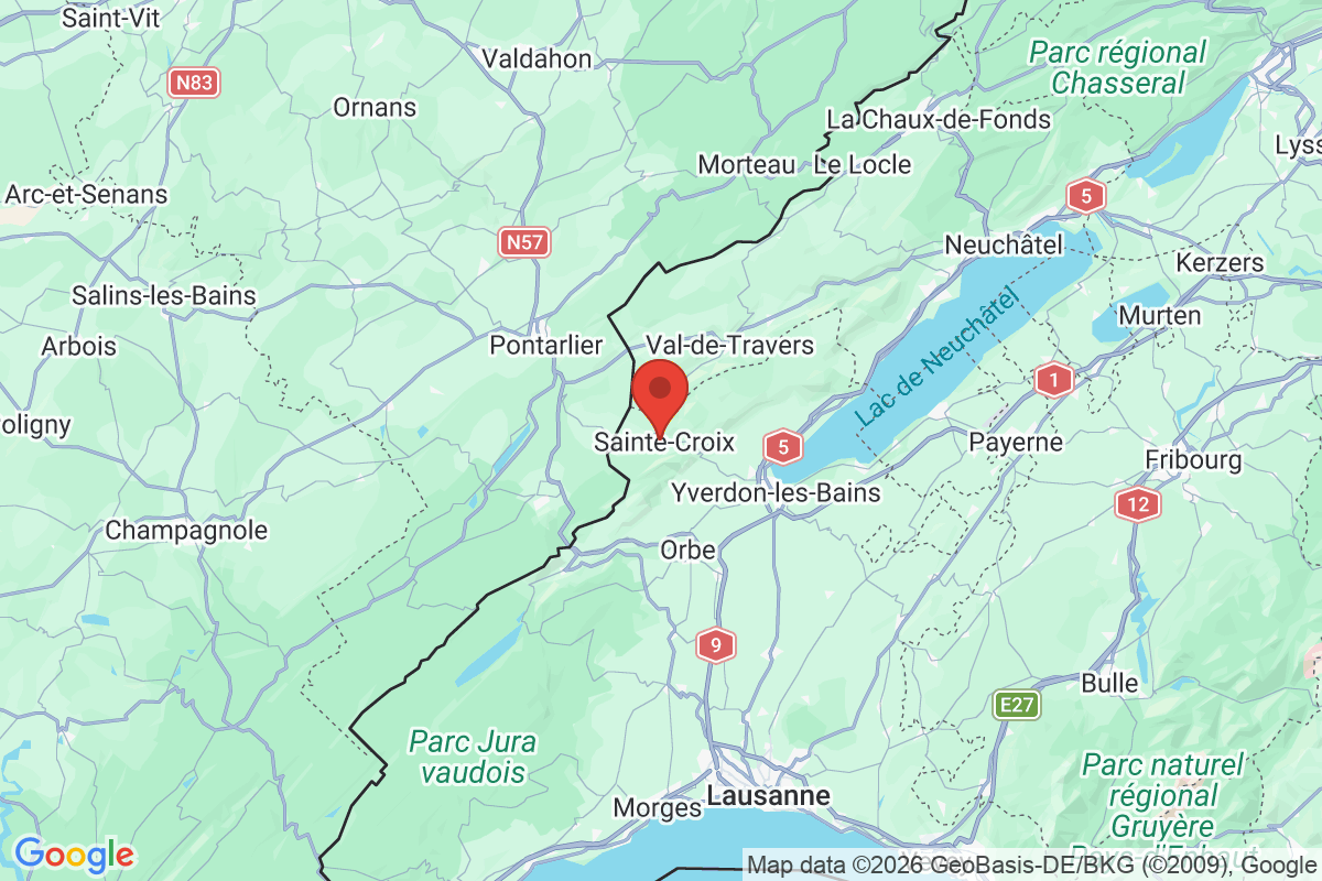 Carte de l'activité