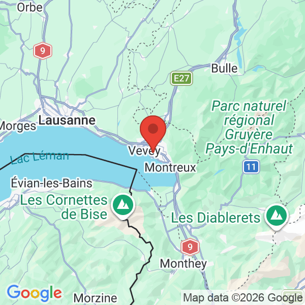 Carte de l'activité