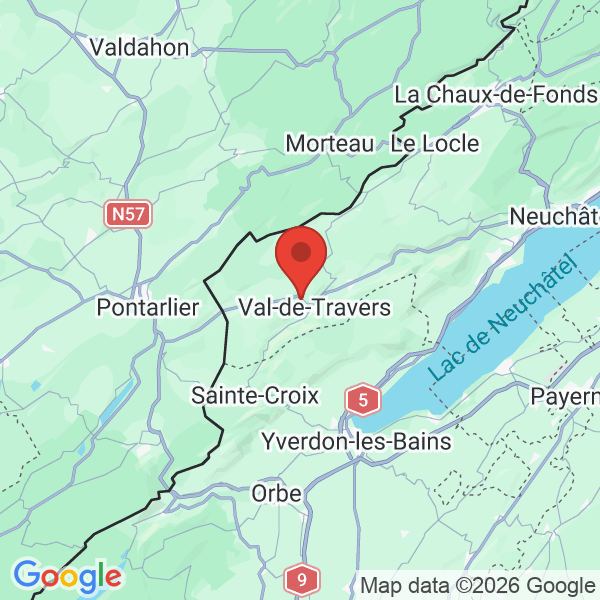 Carte de l'activité
