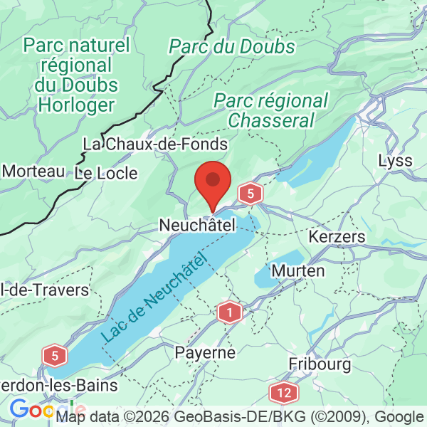 Carte de l'activité
