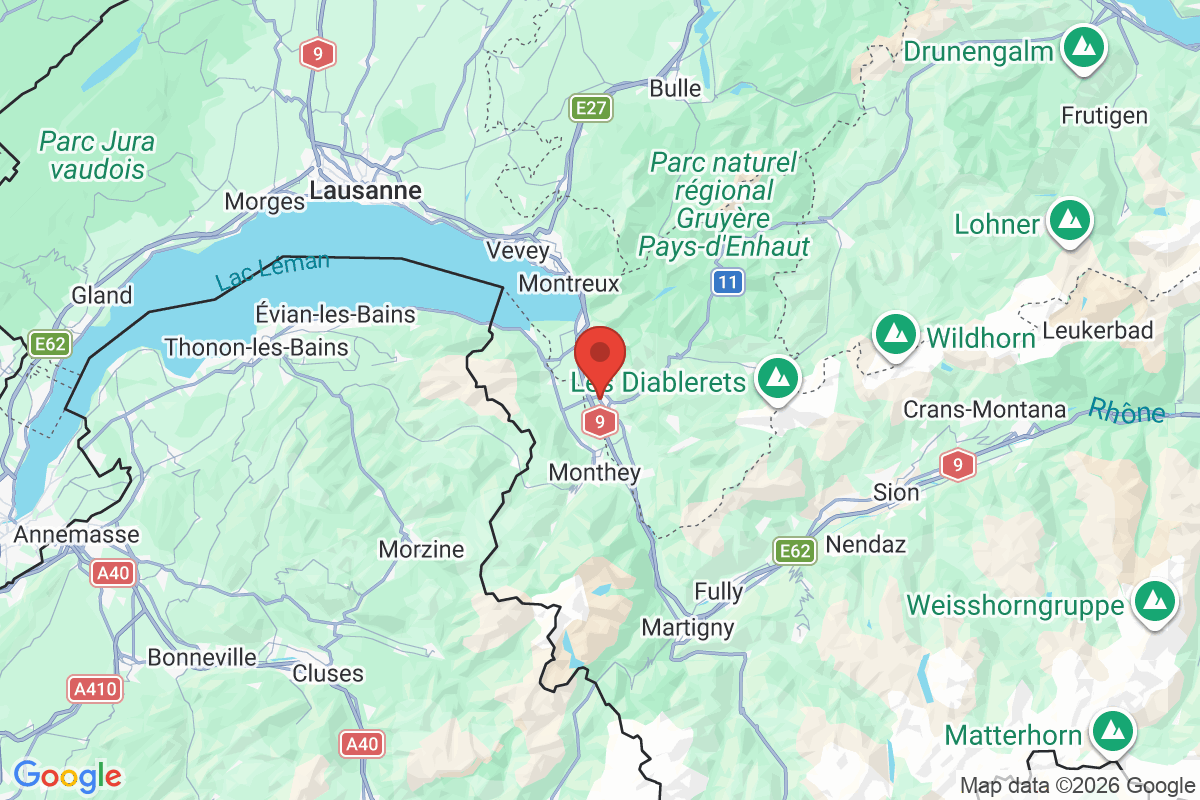 Carte de l'activité