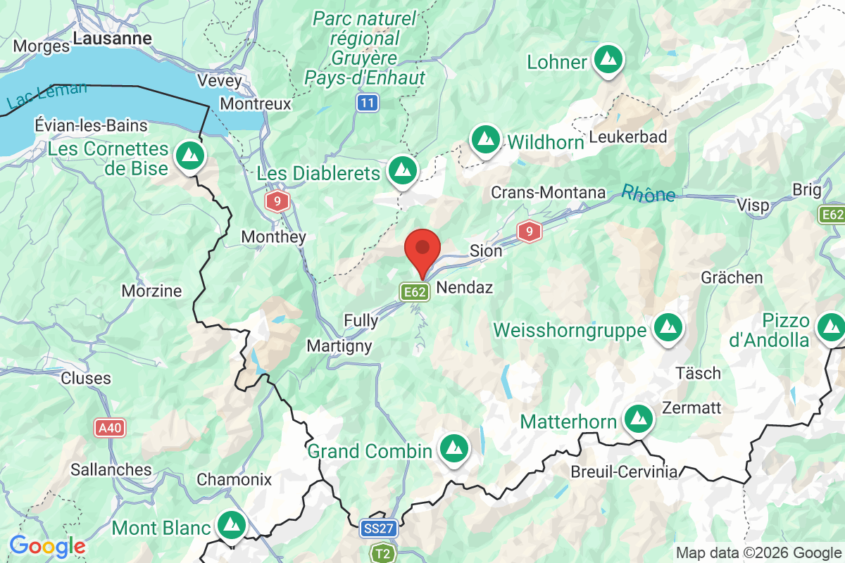 Carte de l'activité