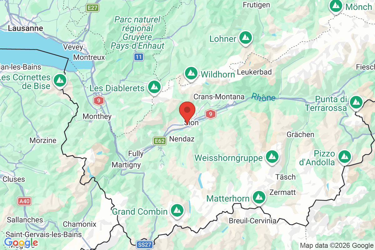 Carte de l'activité