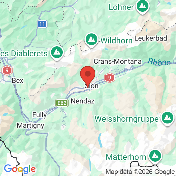 Carte de l'activité