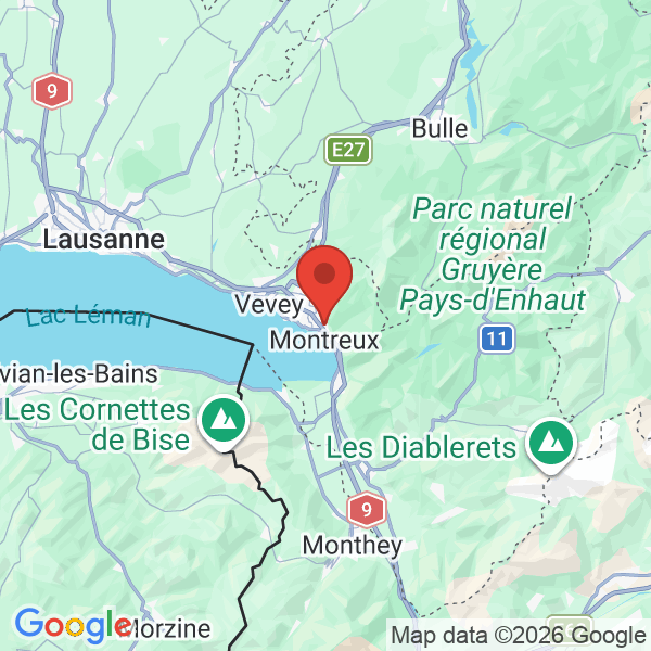 Carte de l'activité