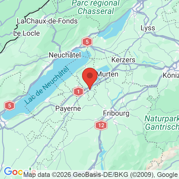 Carte de l'activité