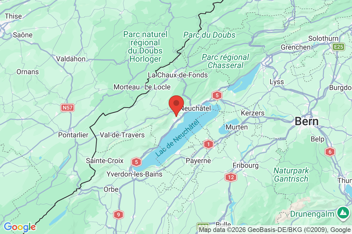Carte de l'activité