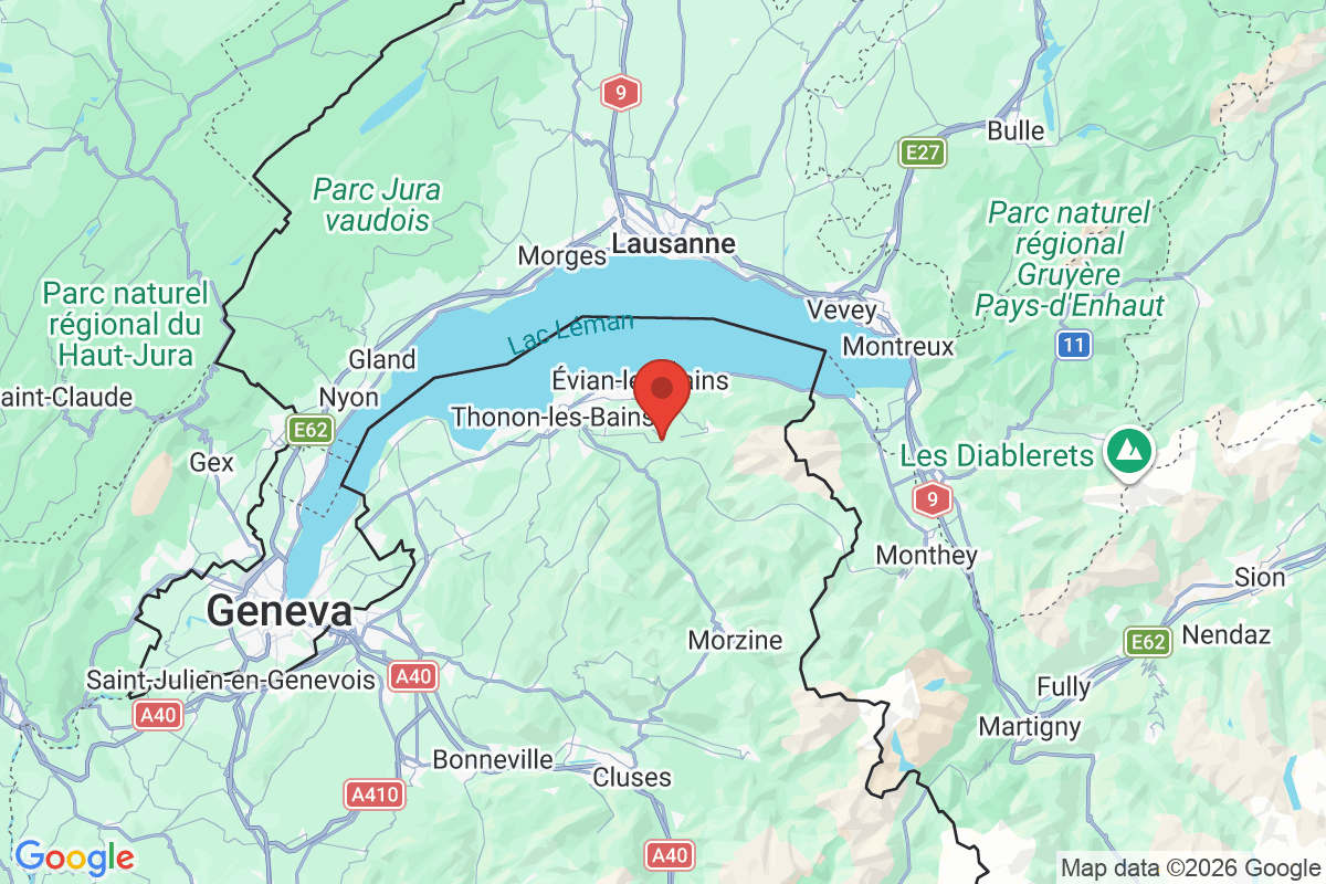 Carte de l'activité