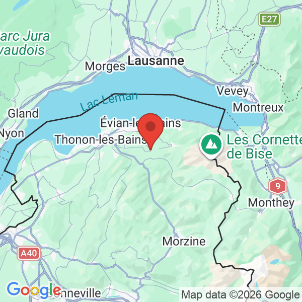 Carte de l'activité