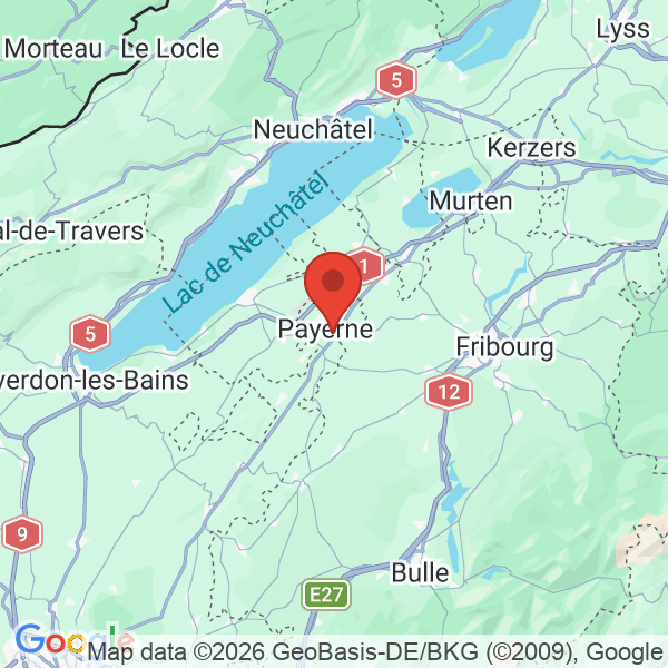 Carte de l'activité