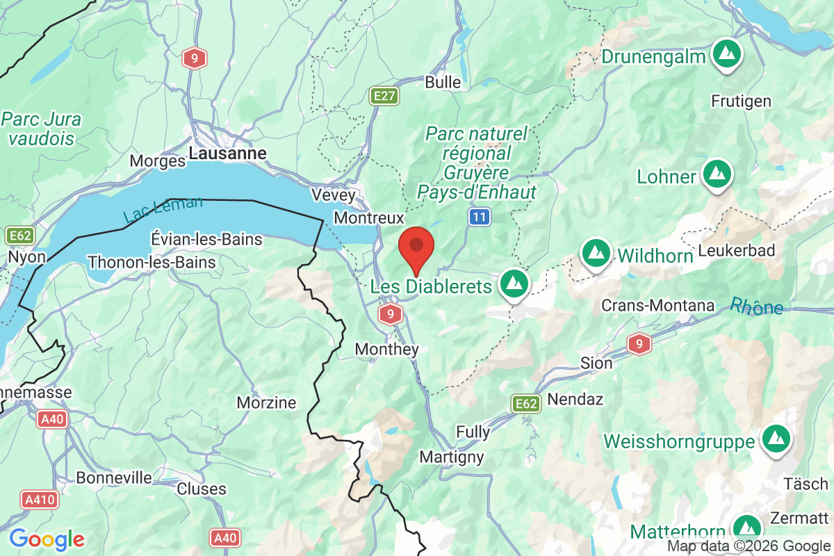 Carte de l'activité