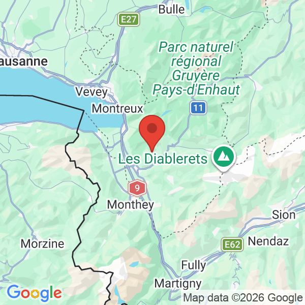 Carte de l'activité