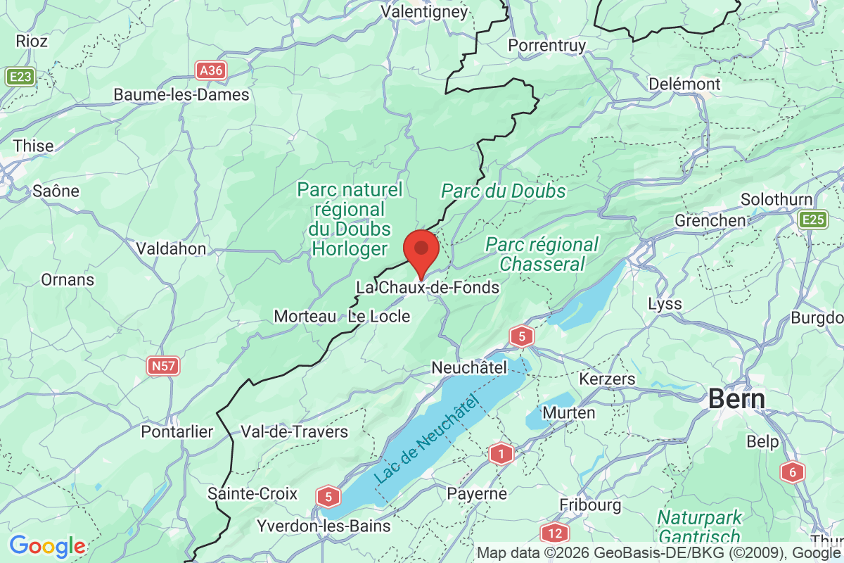 Carte de l'activité