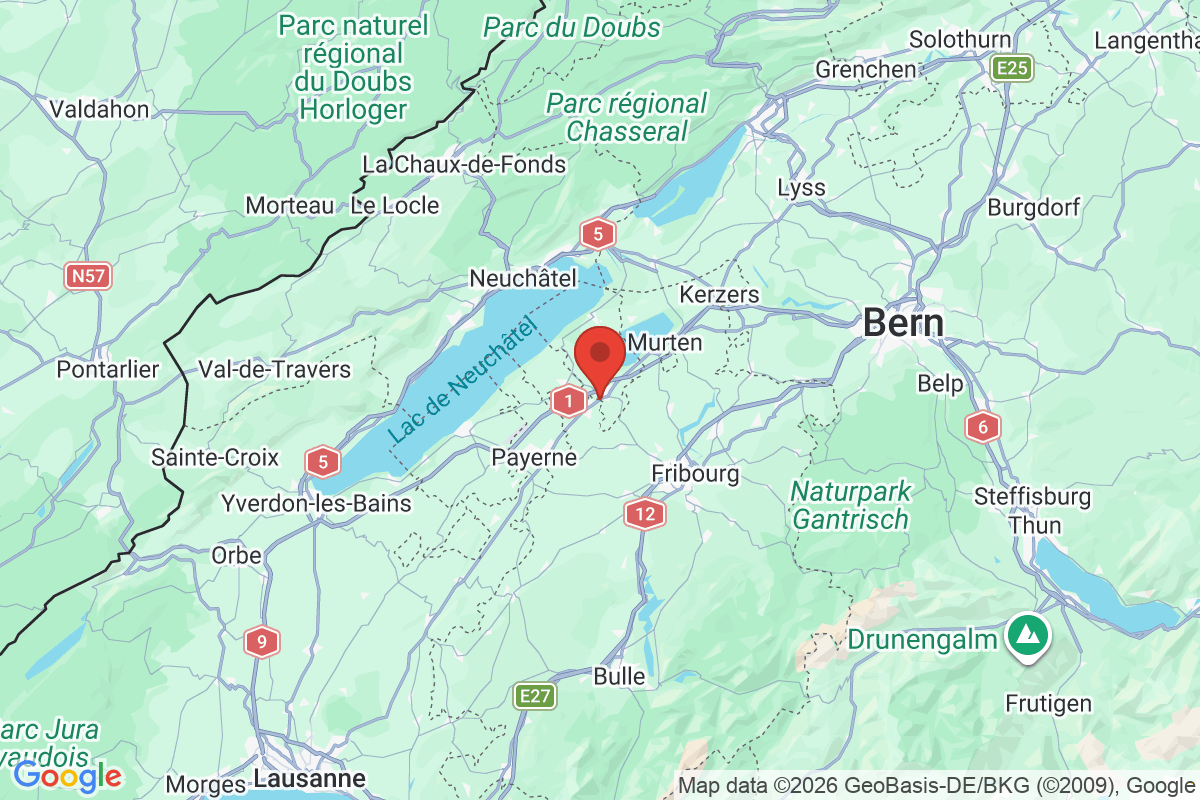 Carte de l'activité