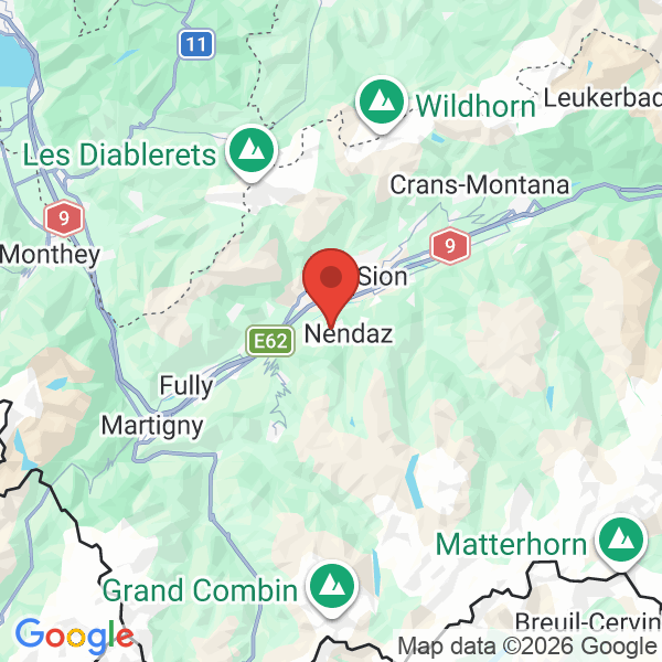 Carte de l'activité