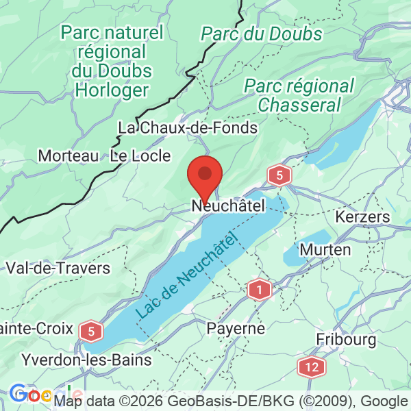 Carte de l'activité